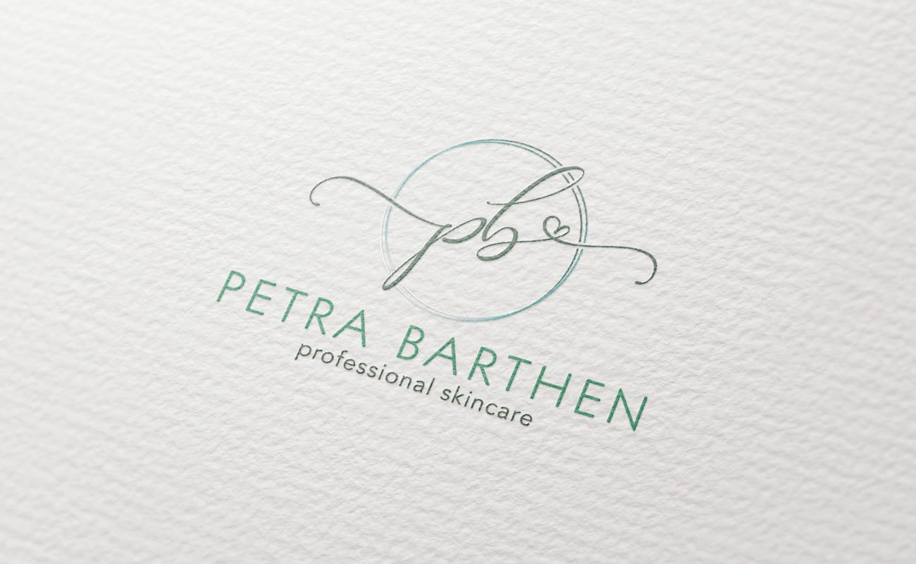 Studio Brandmerk Duiven | ontwerp logo Schoonheidssalon Petra Barthen Professional Skincare