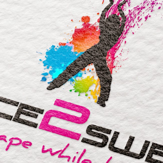 Studio Brandmerk Duiven | ontwerp logo Dance2Sweat
